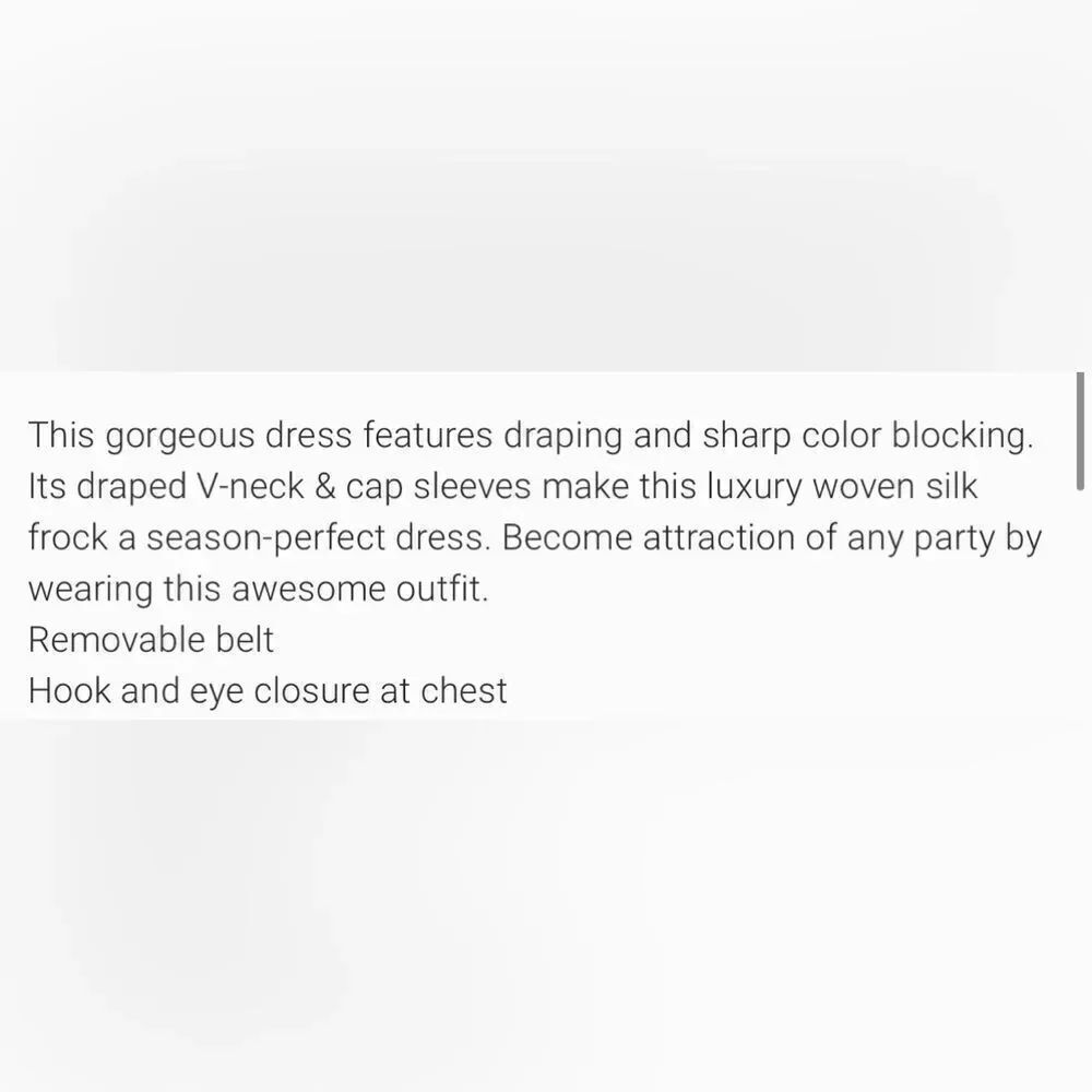 Diane Von Furstenberg color block dress size 4 - Picture 11 of 11
